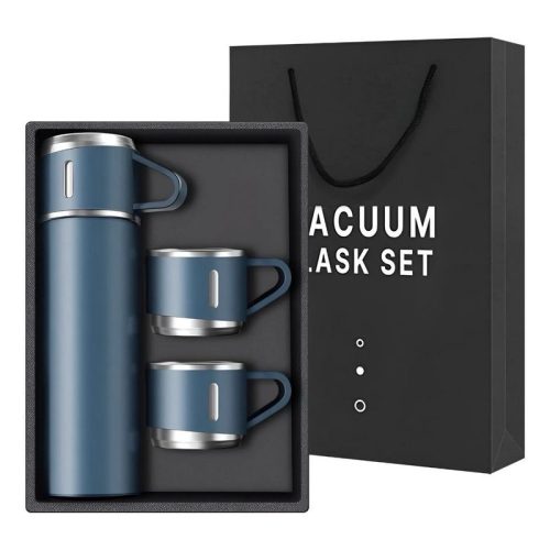 Termo Multifunción con Dos Tazas – Comodidad para Compartir