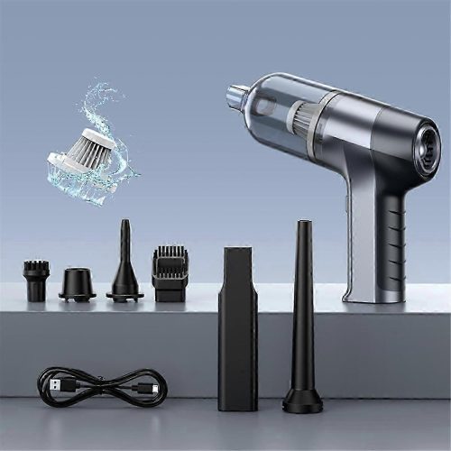 Aspiradora y Soplador Inalámbrico 29000PA – Limpieza Potente para Auto y Hogar