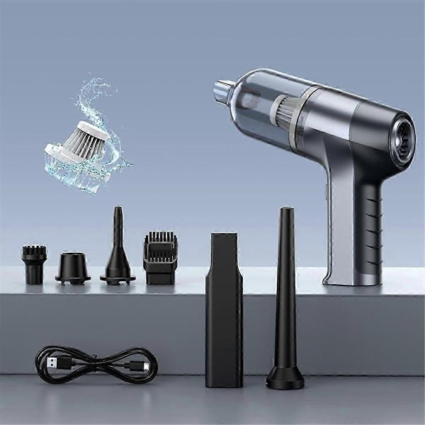 Aspiradora y Soplador Inalámbrico 29000PA – Limpieza Potente para Auto y Hogar