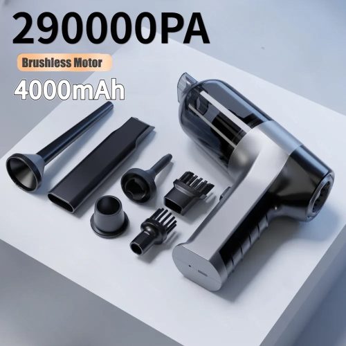 Aspiradora y Soplador Inalámbrico 29000PA – Limpieza Potente para Auto y Hogar