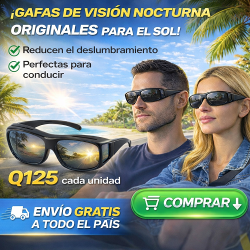 Gafas Originales Anti-Reflejo para Sol – Maneja con Claridad y Estilo