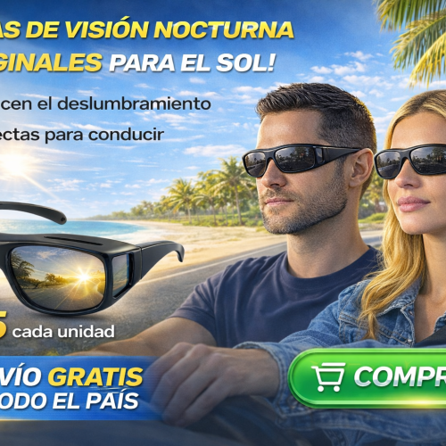 Gafas Originales Anti-Reflejo para Sol – Maneja con Claridad y Estilo